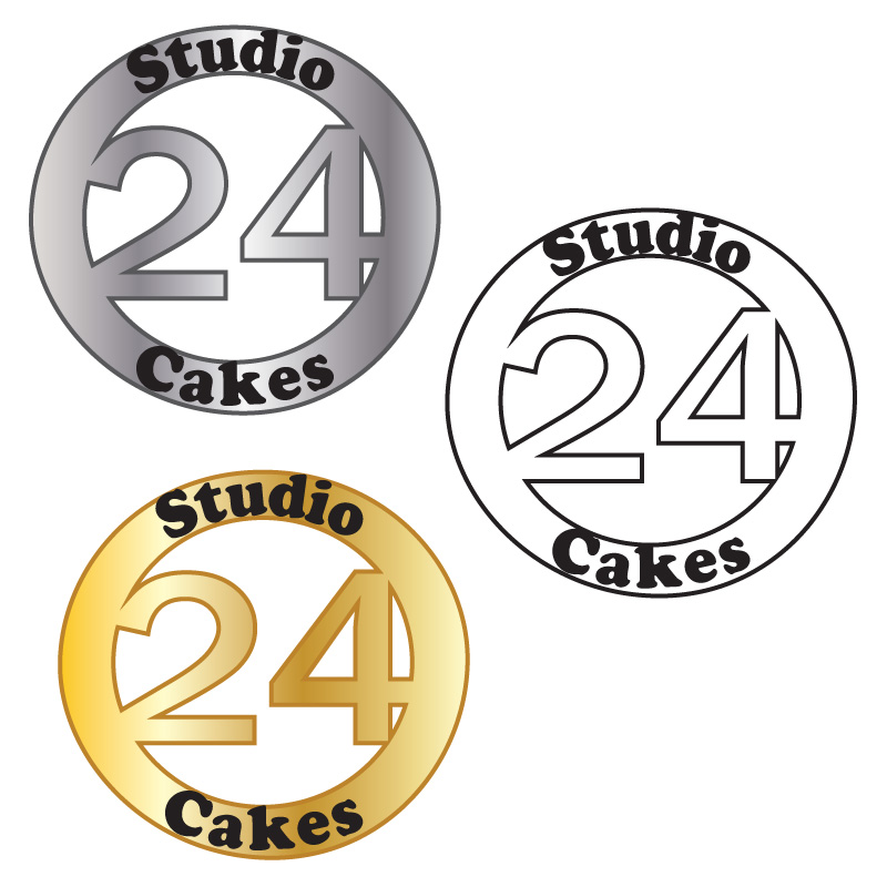 Logo Design by ktgrandy for Studio Twenty-Four Cakes | Design #16865668