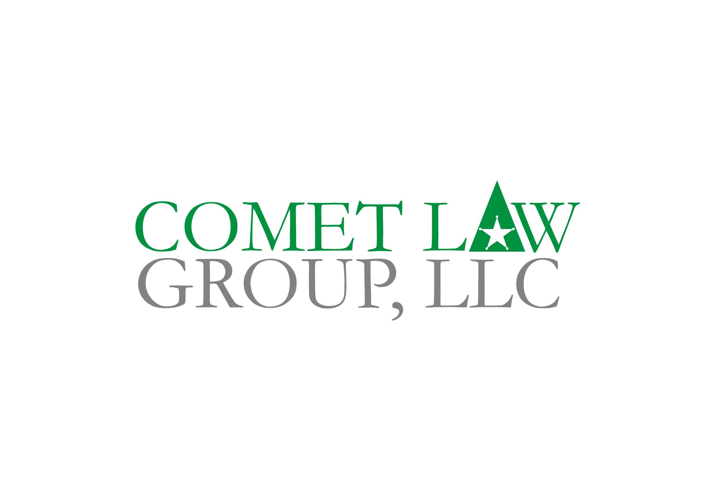 Logo Design by Uncle T for Comet Law Group, LLC | Design #43902