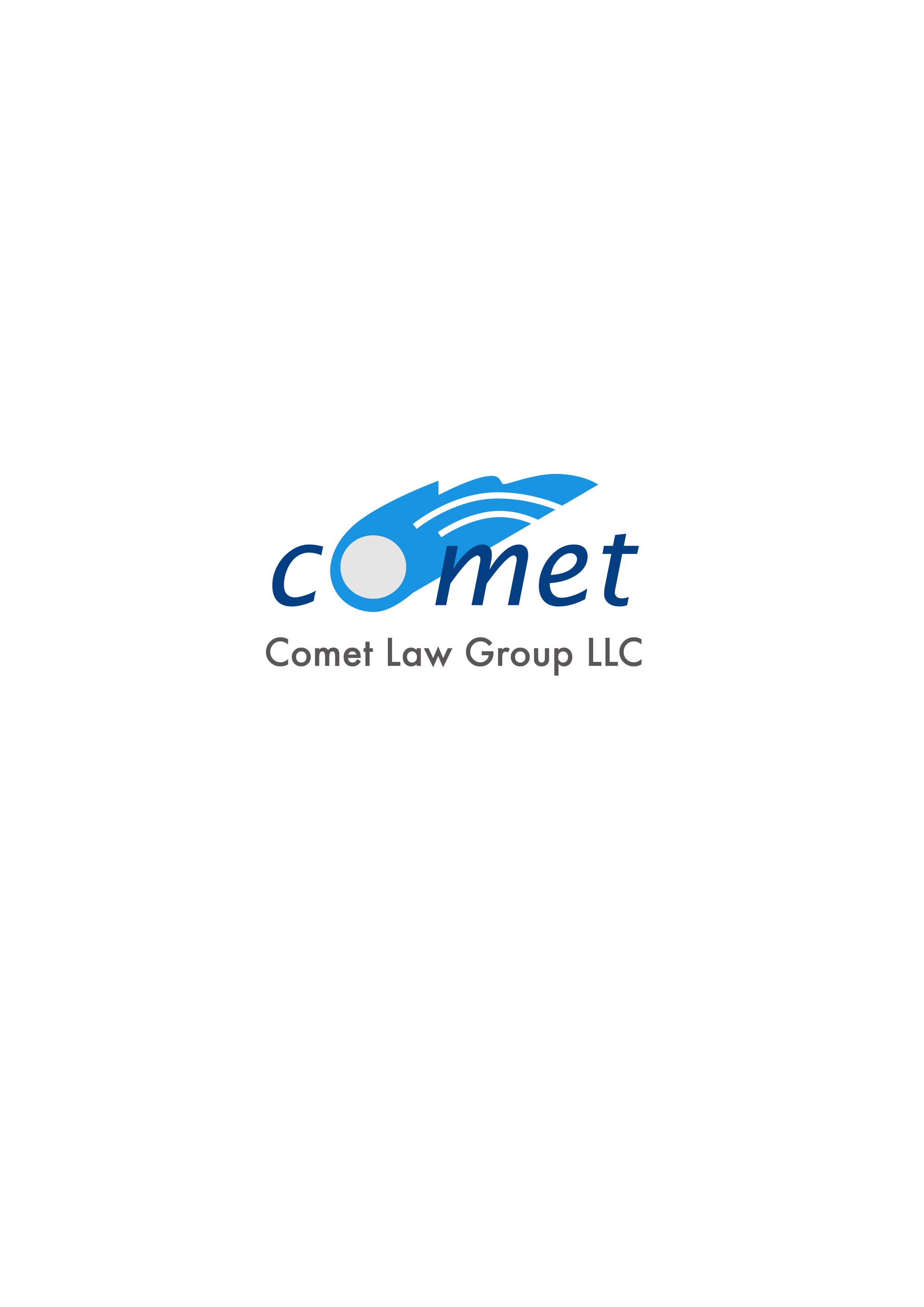 Logo Design by Hiccups Design for Comet Law Group, LLC | Design #43450