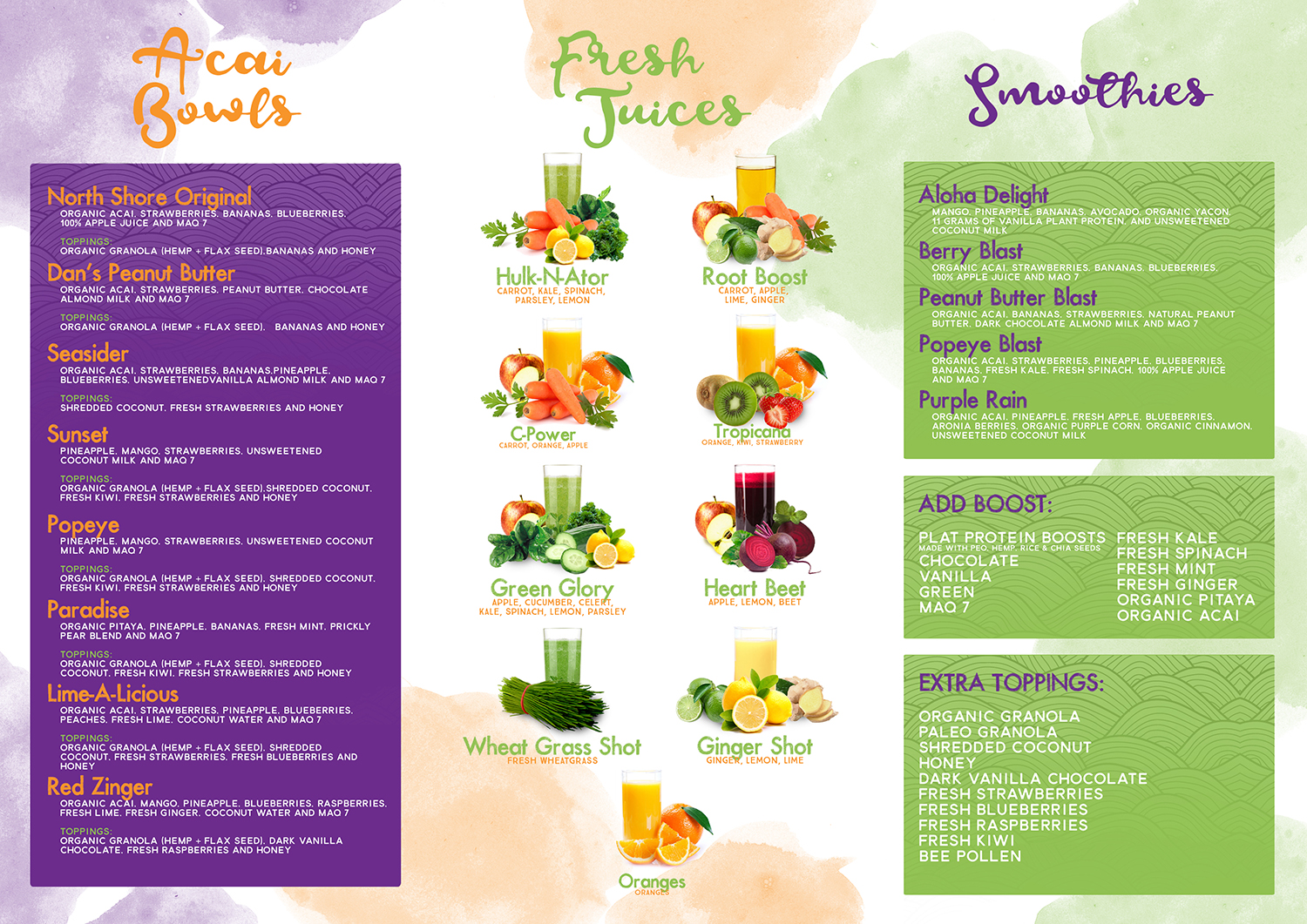 Menü-Design von mrmrnjr für dieses Projekt | Design #16874455