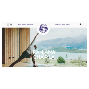Ranjana Chawla, Ayurveda & Yoga | Logo Design by Artur Zherdetskii