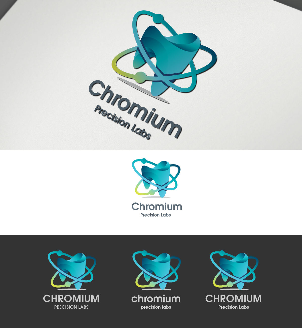 Logo-Design von MindCraft Design für Chromium Dental LLC | Design #16849888