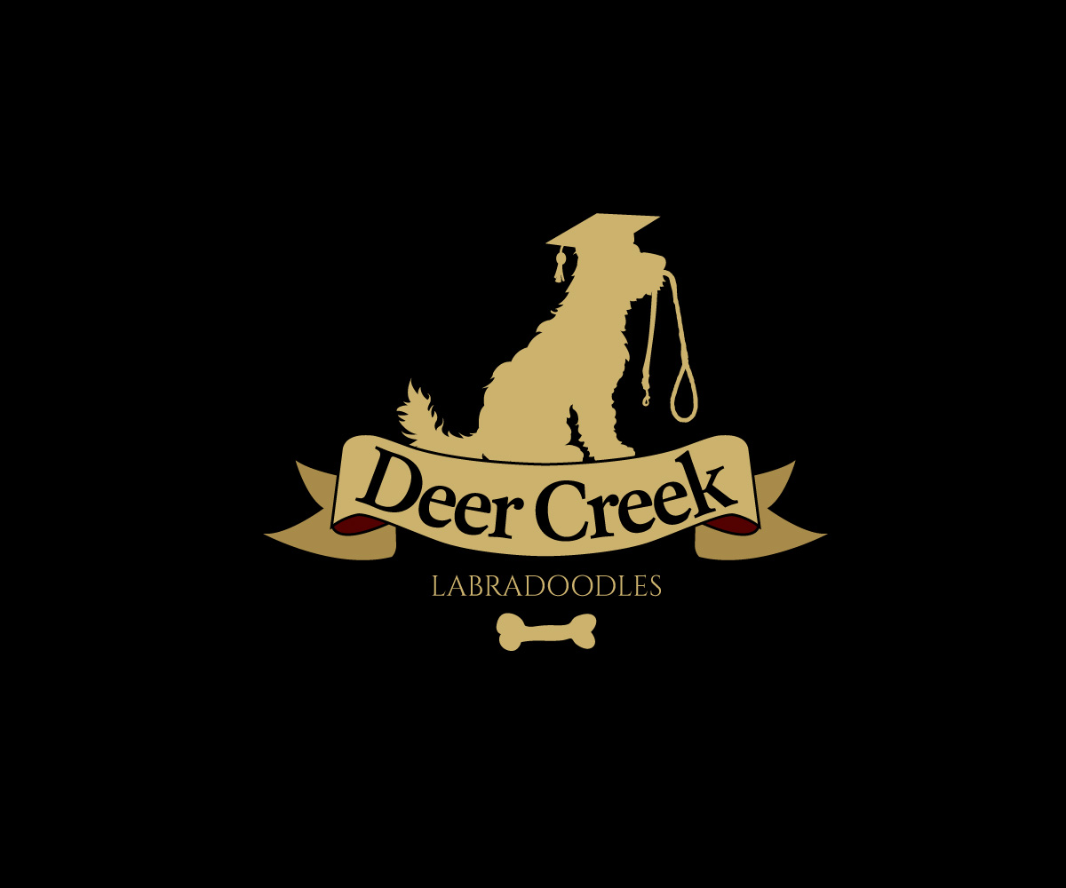 Logo Design by Sergio Coelho for Deer Creek labradoodles | Design #16937582