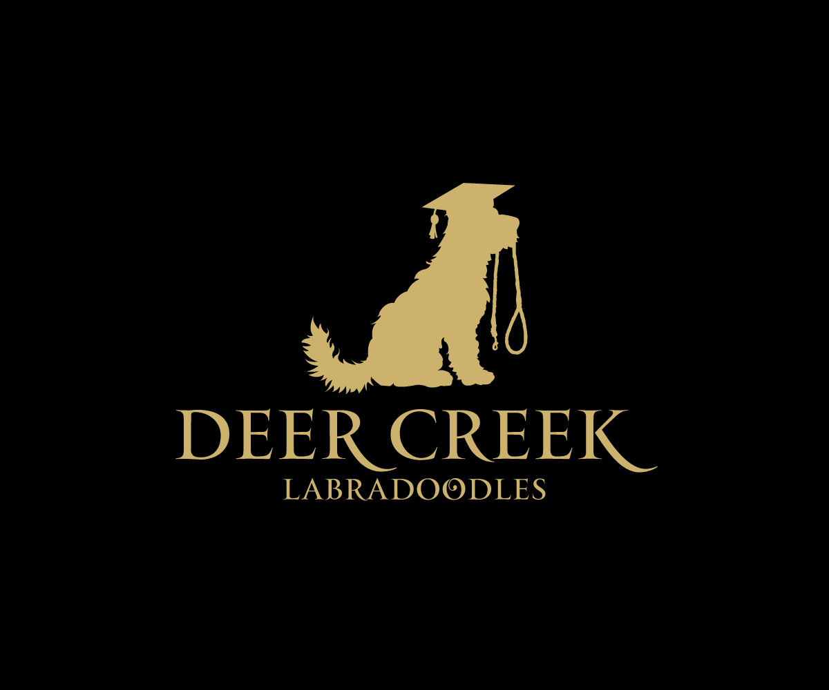 Logo Design by Sergio Coelho for Deer Creek labradoodles | Design #16950466