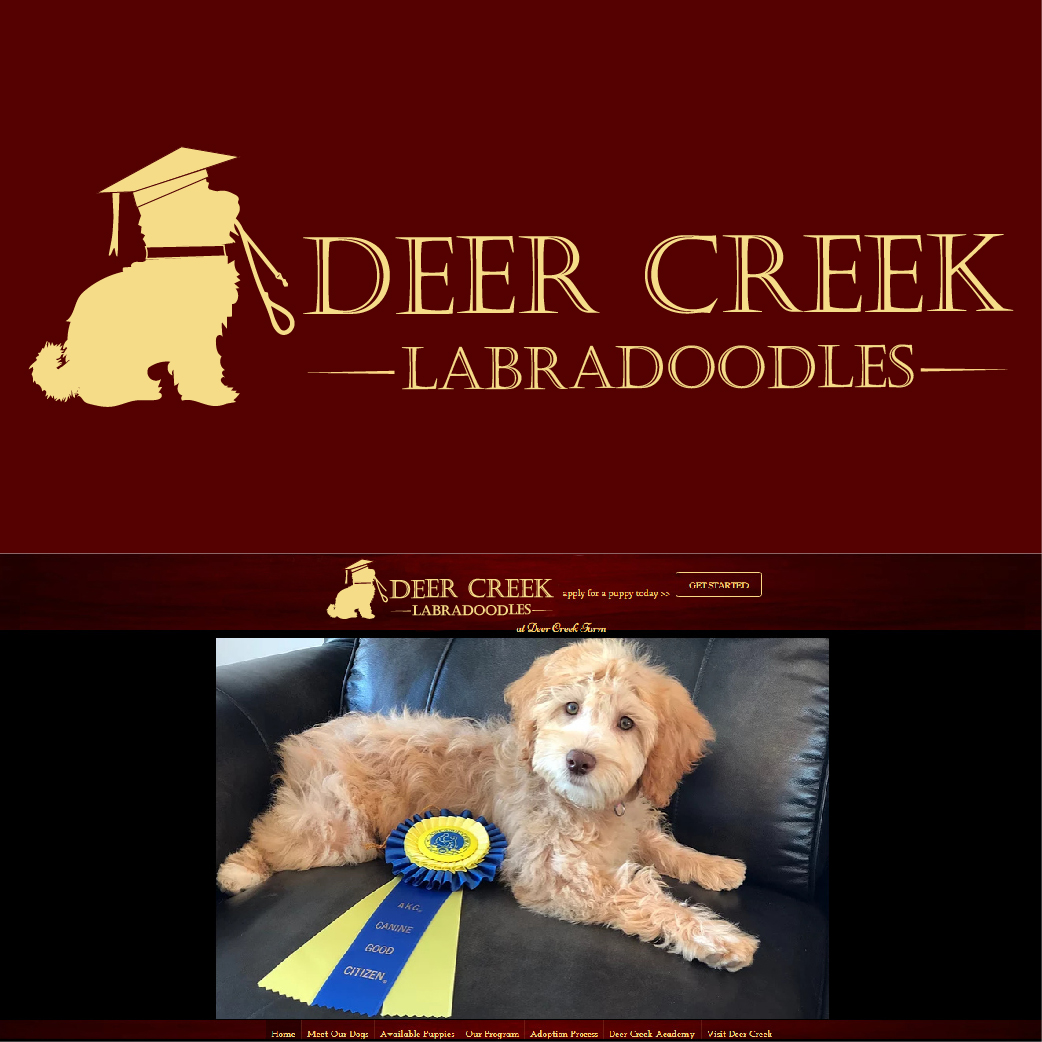 Logo Design by Archaeologo for Deer Creek labradoodles | Design #16969063