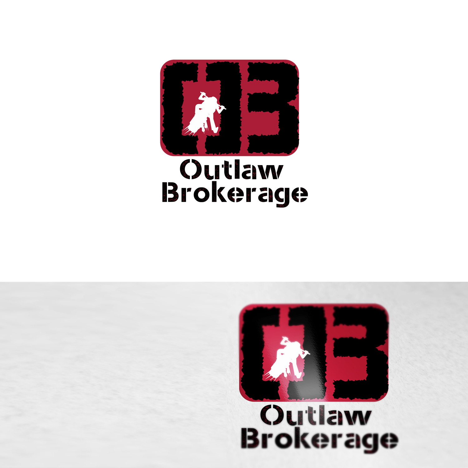 Logo Design by Sambstories for Outlaw Brokreage | Design #16958576