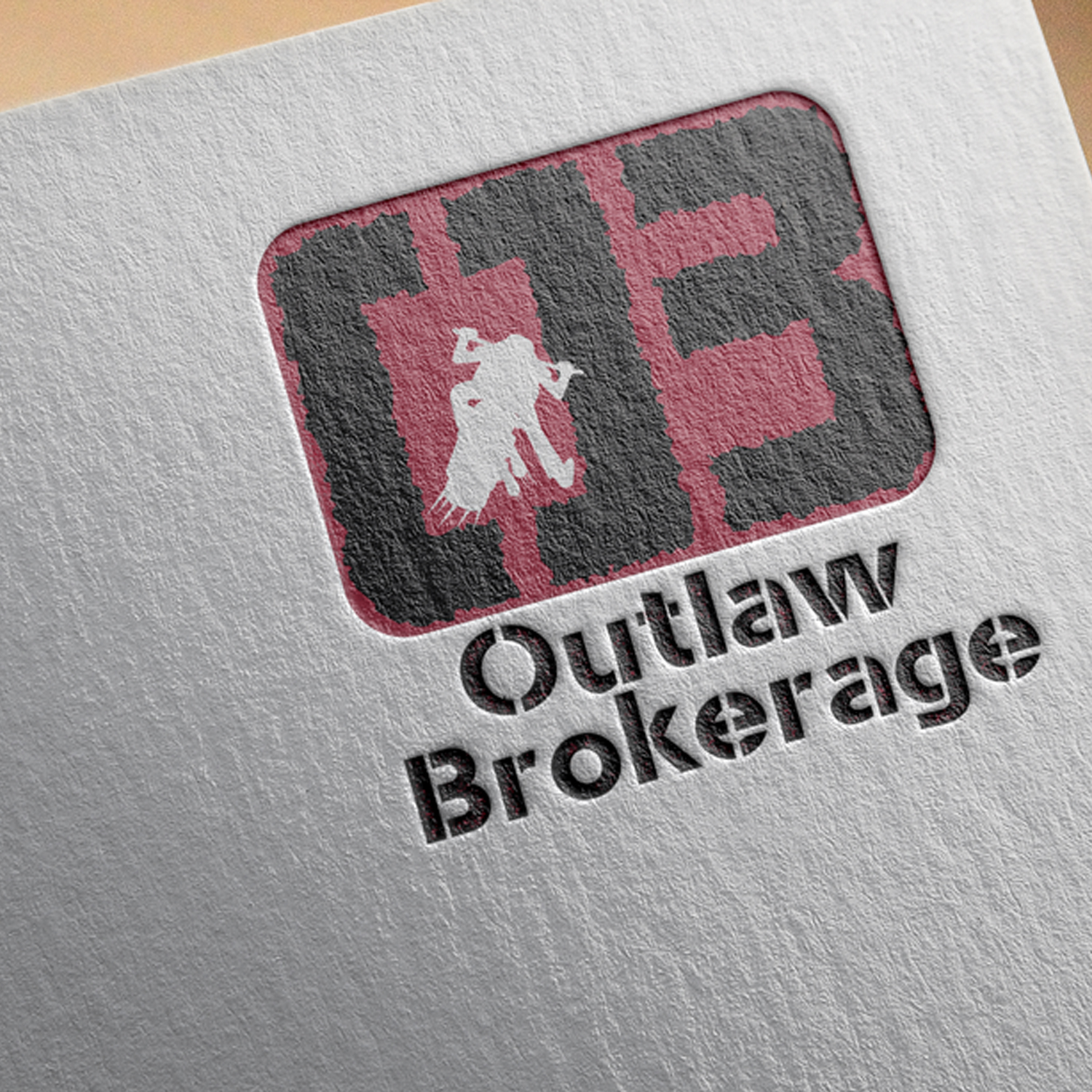 Logo Design by Sambstories for Outlaw Brokreage | Design #16958577