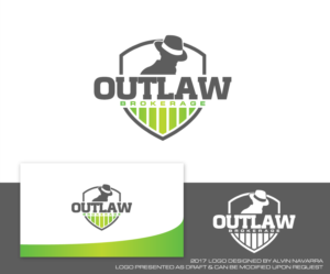 Logo Design by alvinnavarra for Outlaw Brokreage | Design: #16910773