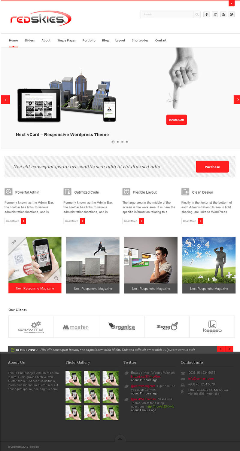 Web Design by tarek_cs for Red Skies Limited | Design #2692990