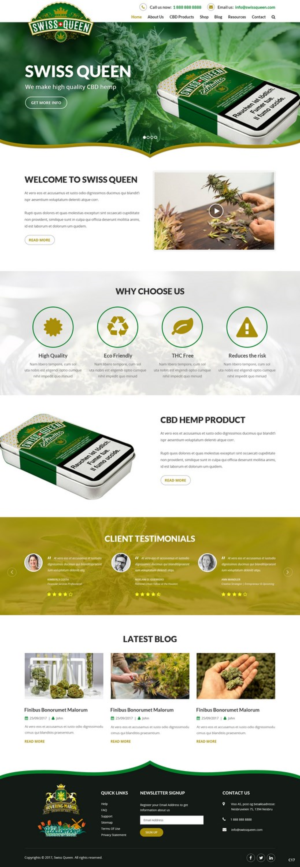 Web Design by pb for Hovering | Design: #16867080