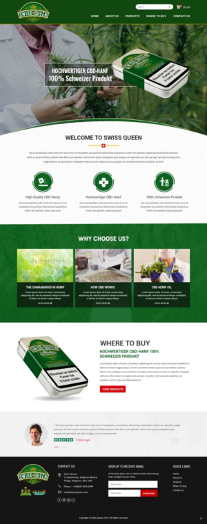 Web Design by pb for Hovering | Design: #16867088