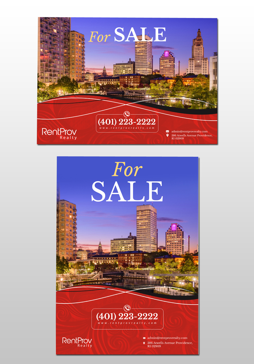 Poster Design by debdesign for RentProv Realty | Design #16887927