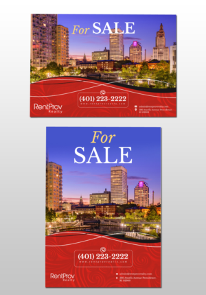 Design de Poster par debdesign pour RentProv Realty | Design : #16887927