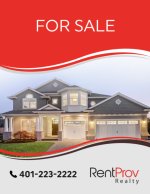 Design de Poster par Gfx.26™ pour RentProv Realty | Design : #16865812