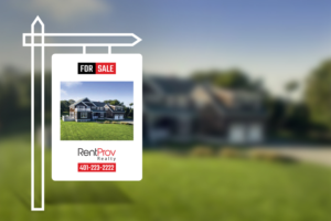 For Sale Sign for Real Estate Agency | Poster-Design von creative.SB