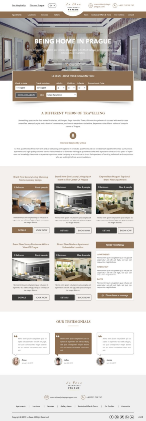 Web Design by pb for this project | Design: #16855170