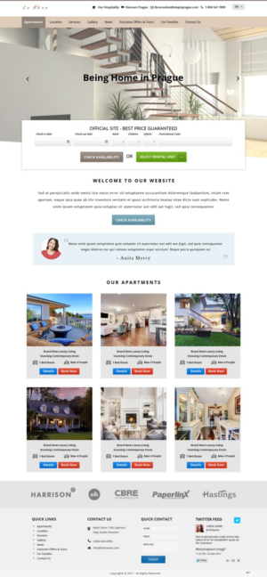 Web Design by pb for this project | Design: #16867019