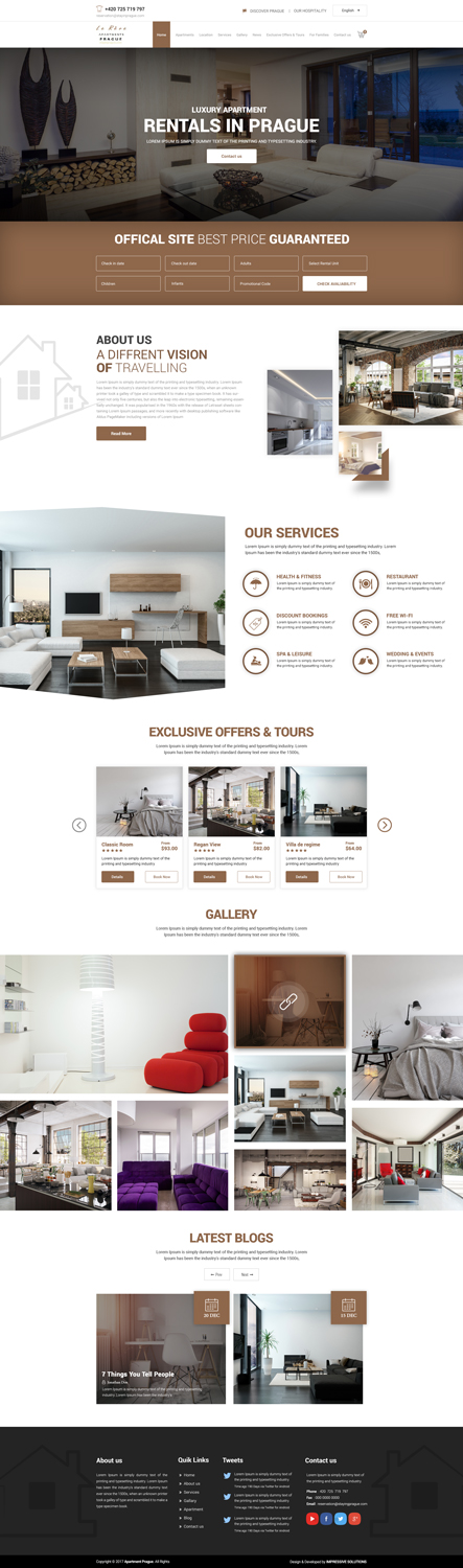 Diseño Web por Impressive Sol para este proyecto | Diseño #16872849