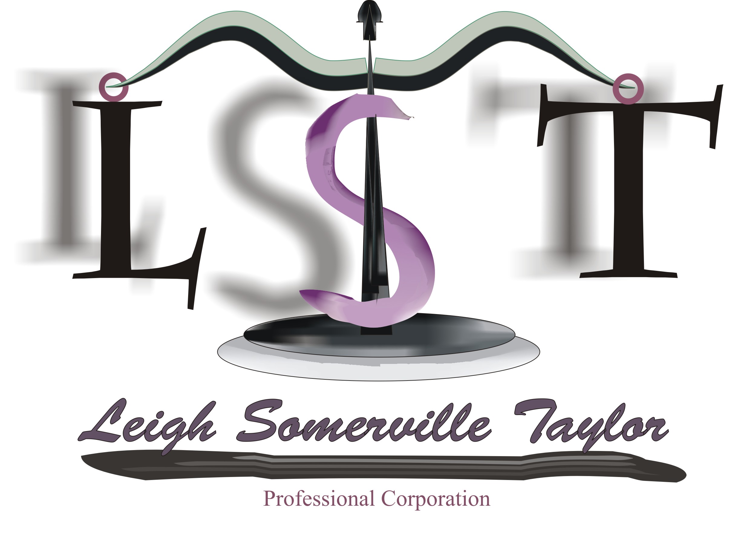 Logo Design by Mukati's I.T. WorkShop for Leigh Somerville Taylor Professional Corporation | Design #43913