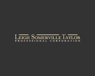 Logo Design by jennybdesign for Leigh Somerville Taylor Professional Corporation | Design #42954