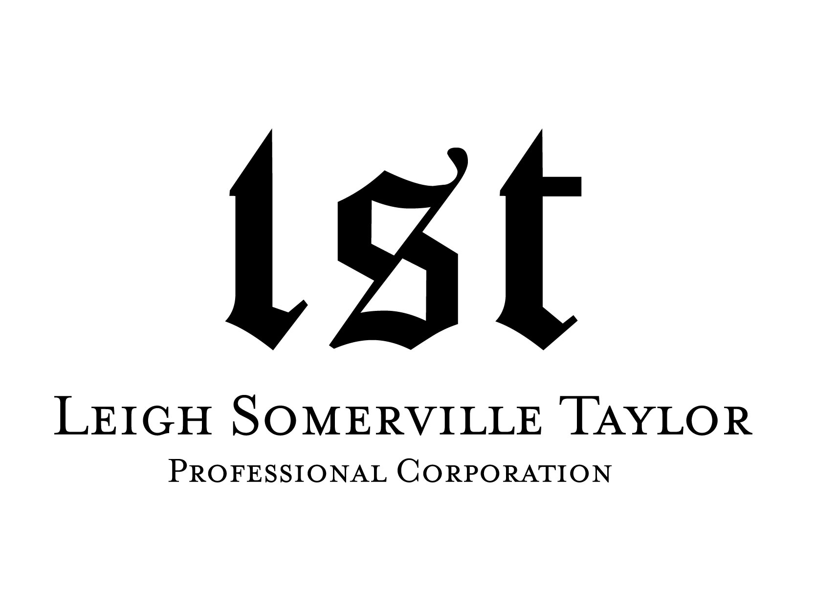 Diseño de Logo por David Behrend para Leigh Somerville Taylor Professional Corporation | Diseño #44121