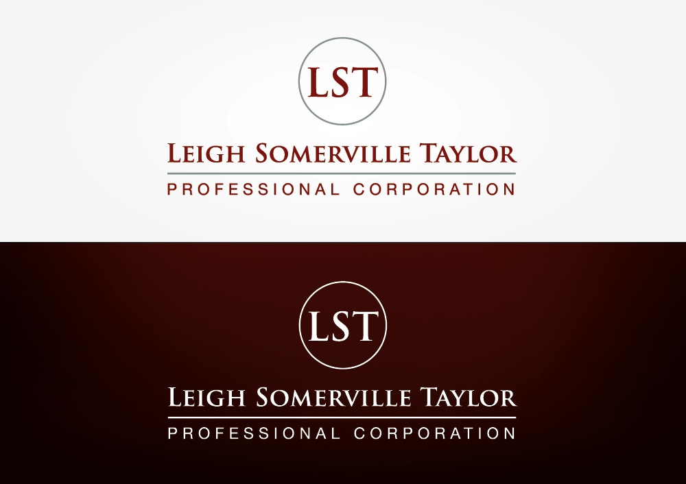 Logo Design by PC Design for Leigh Somerville Taylor Professional Corporation | Design #42992