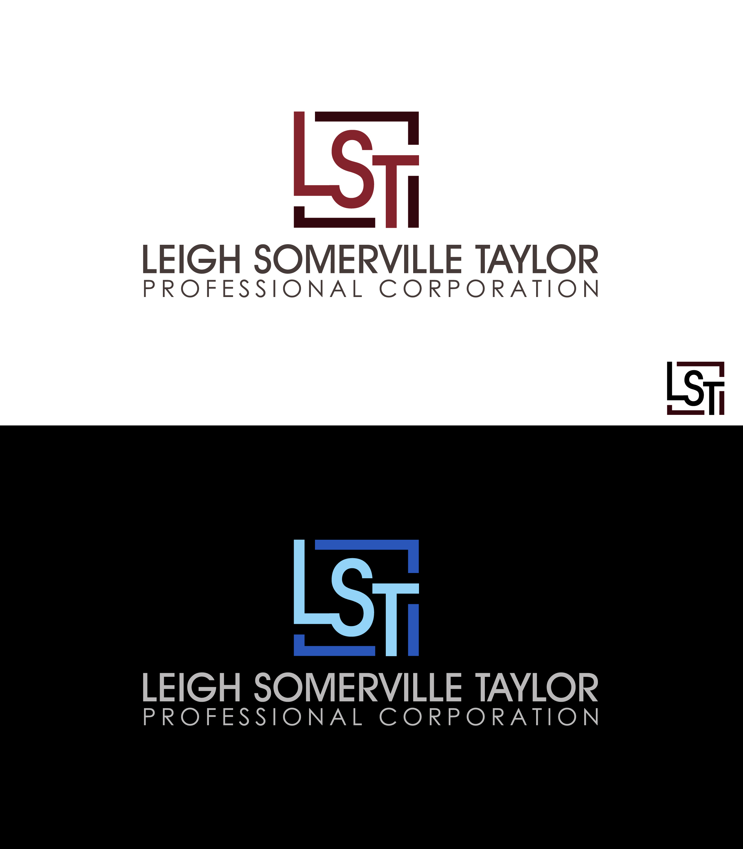 Logo-Design von Perkins Design Studio für Leigh Somerville Taylor Professional Corporation | Design #43818