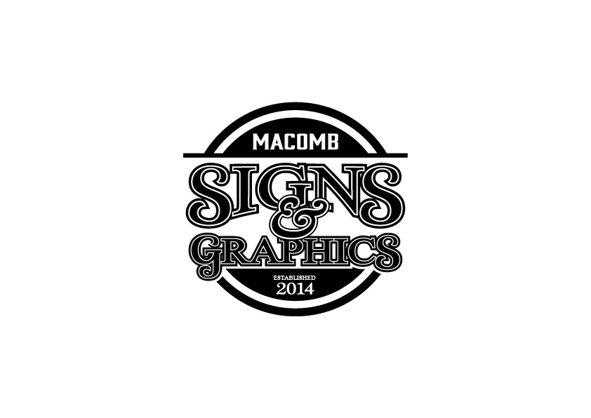 Diseño de Logo por ~idiaz~ para Macomb Signs, LLC | Diseño #16967212