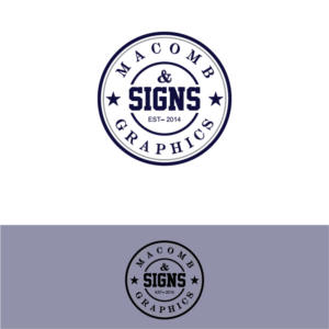 Logo-Design von pinkeart für Macomb Signs, LLC | Design #16875847
