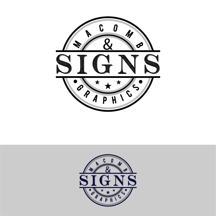 Diseño de Logo por pinkeart para Macomb Signs, LLC | Diseño #16875848