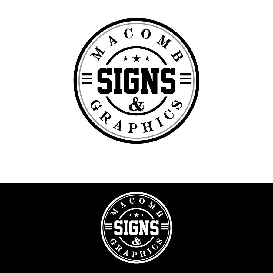 Design de Logo par pinkeart pour Macomb Signs, LLC | Design #16875849