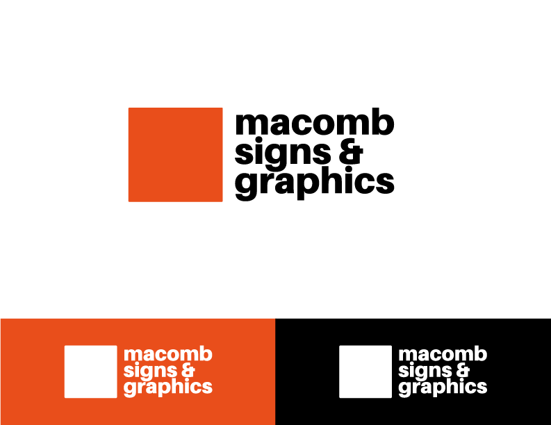 Logo Design by ernestsegovia for Macomb Signs, LLC | Design #16903821