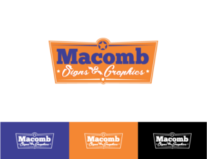 Diseño de Logo por ernestsegovia para Macomb Signs, LLC | Diseño: #16945962
