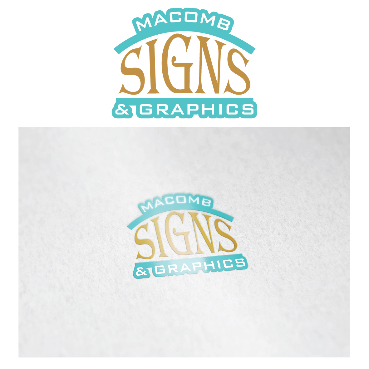 Diseño de Logo por Vernon Le para Macomb Signs, LLC | Diseño #16911207
