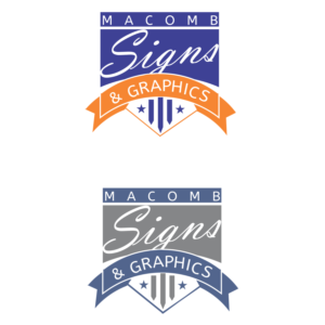 Logo-Design von Ryan Maheshwari 2 für Macomb Signs, LLC | Design #16964376