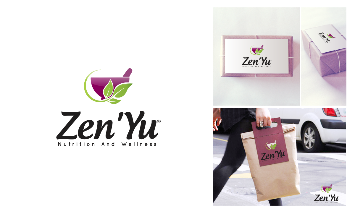 Logo-Design von Monimonzy für Zen'Yu Nutrition and Wellness | Design #2722775