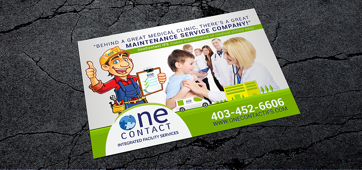 Diseño de Postal por NatPearlDesigns para OneContact IFS | Diseño #16920642