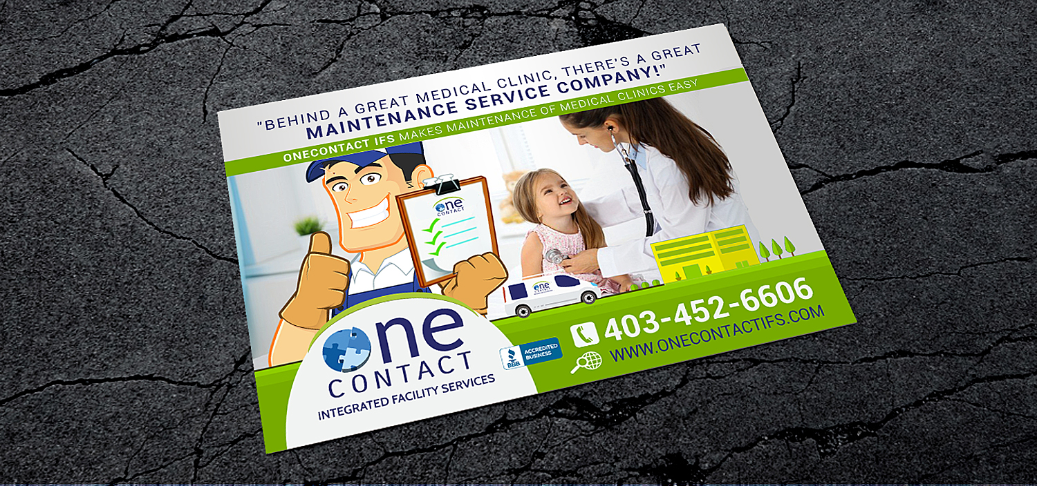 Diseño de Postal por NatPearlDesigns para OneContact IFS | Diseño #16920959