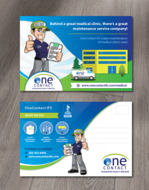 Diseño de Postal por alex989 para OneContact IFS | Diseño: #16848882