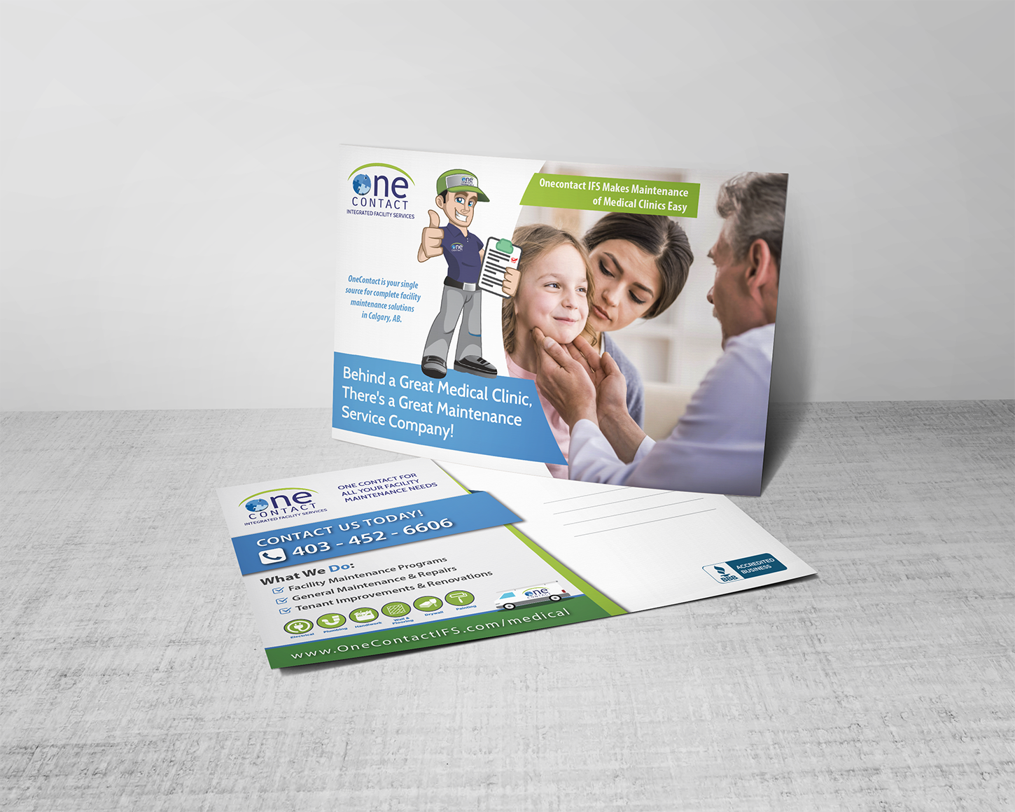 Diseño de Postal por Alexandar para OneContact IFS | Diseño #16880751