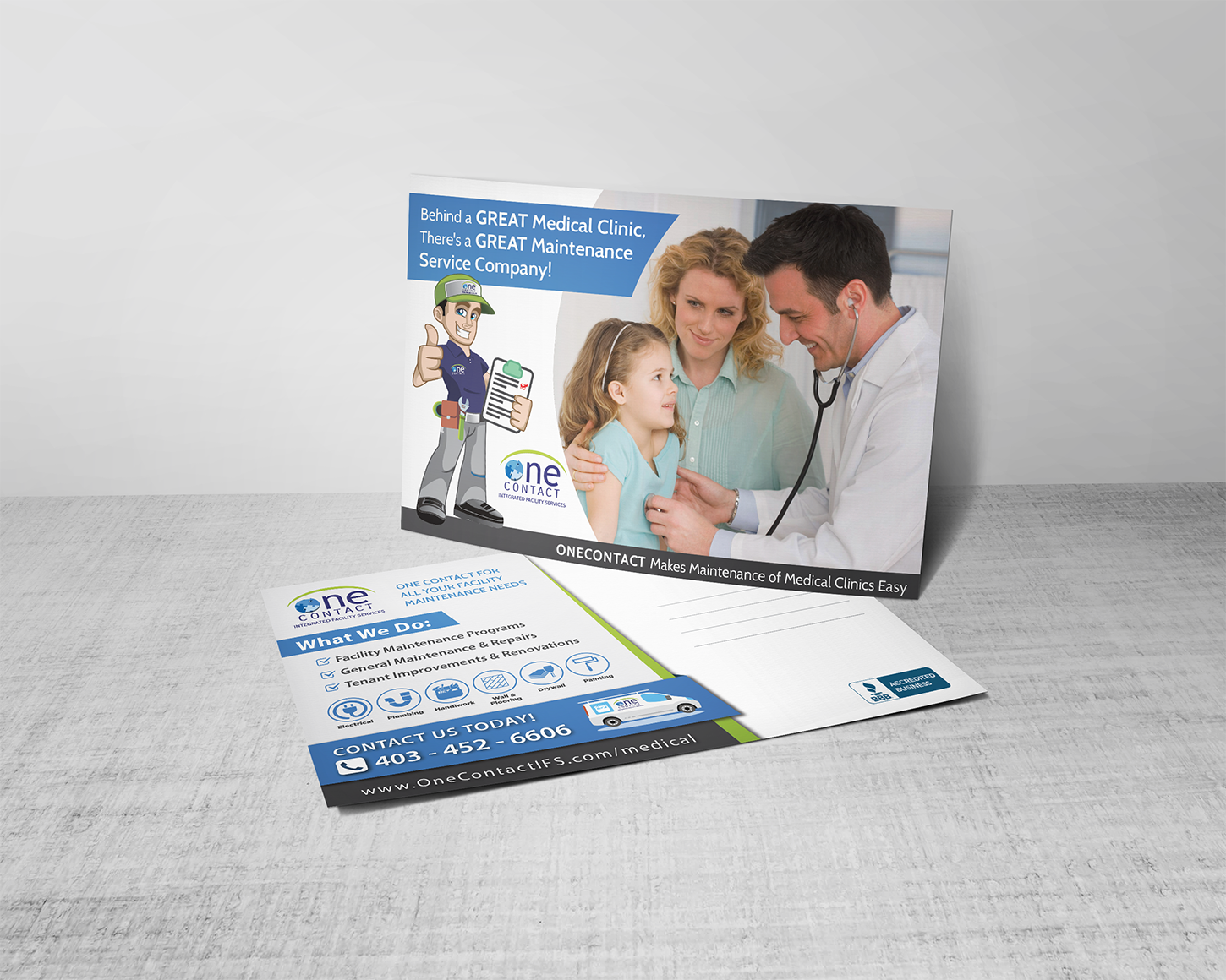 Diseño de Postal por Alexandar para OneContact IFS | Diseño #16931191