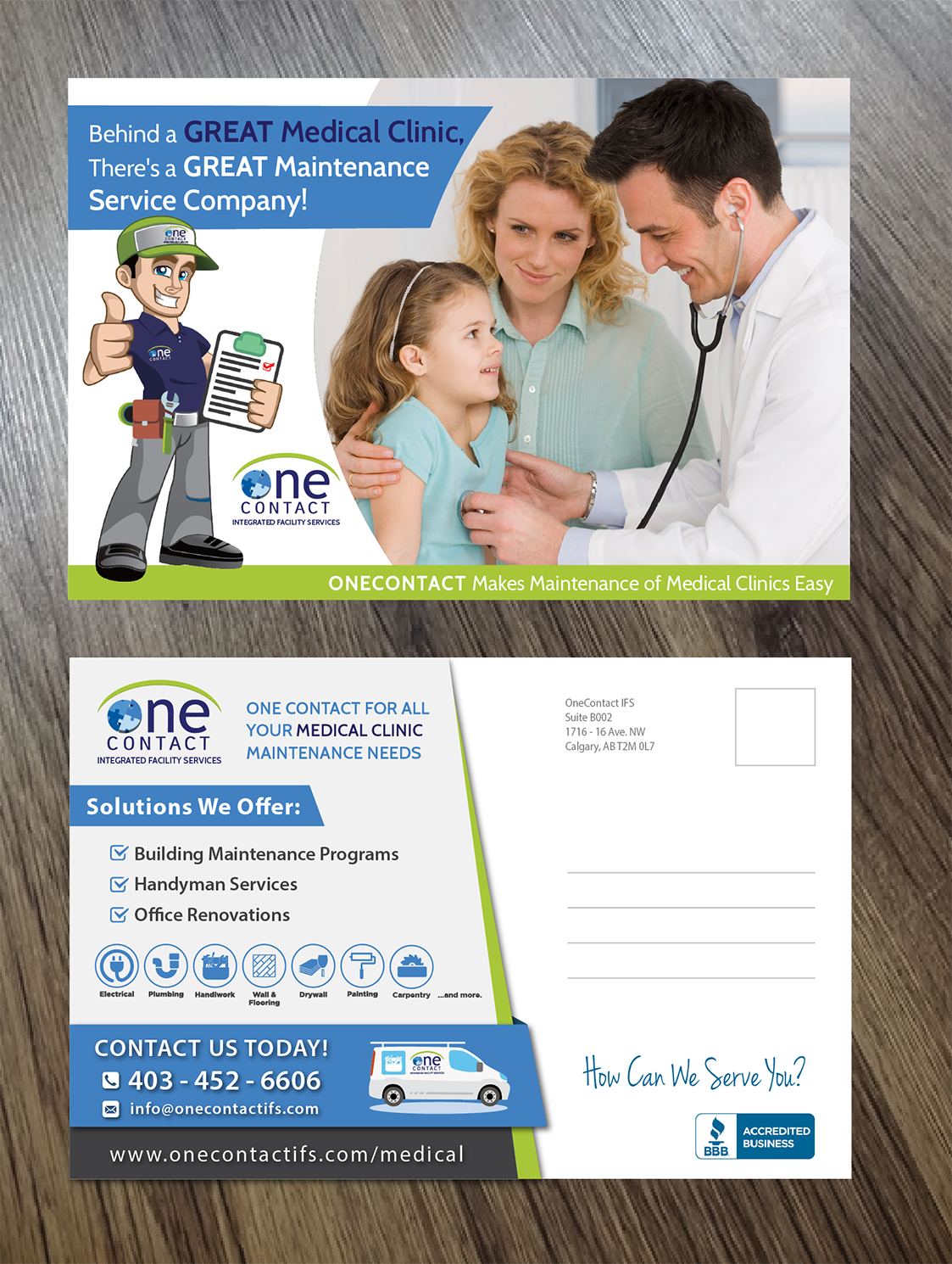 Diseño de Postal por Alexandar para OneContact IFS | Diseño #16991910