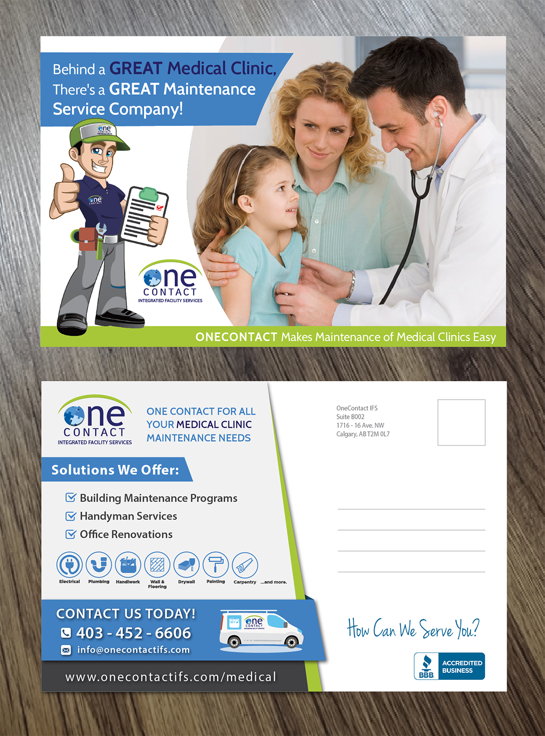 Diseño de Postal por Alexandar para OneContact IFS | Diseño #16993849