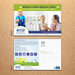 Diseño de Postal por debdesign para OneContact IFS | Diseño: #16879393