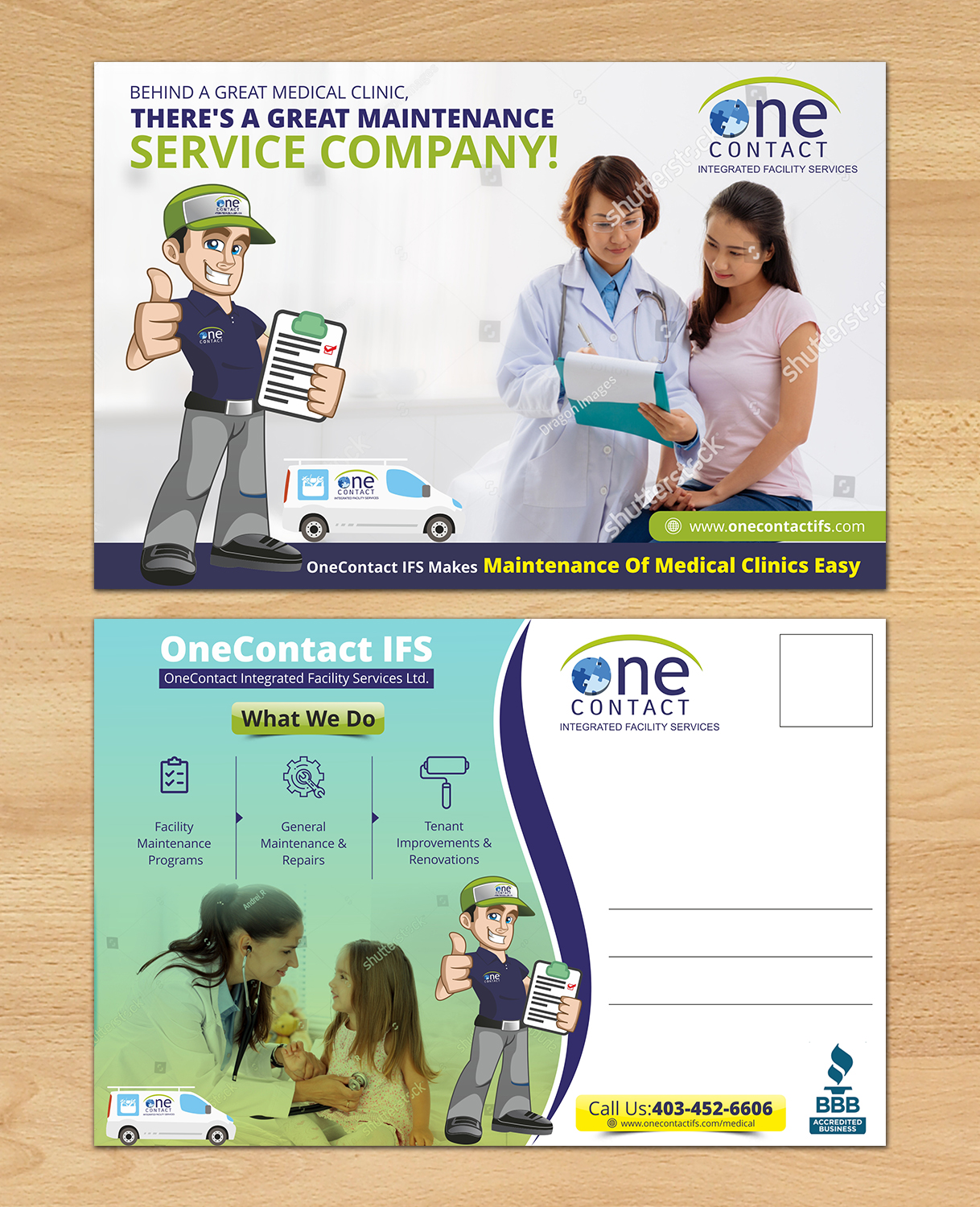 Diseño de Postal por ecorokerz para OneContact IFS | Diseño #16872594