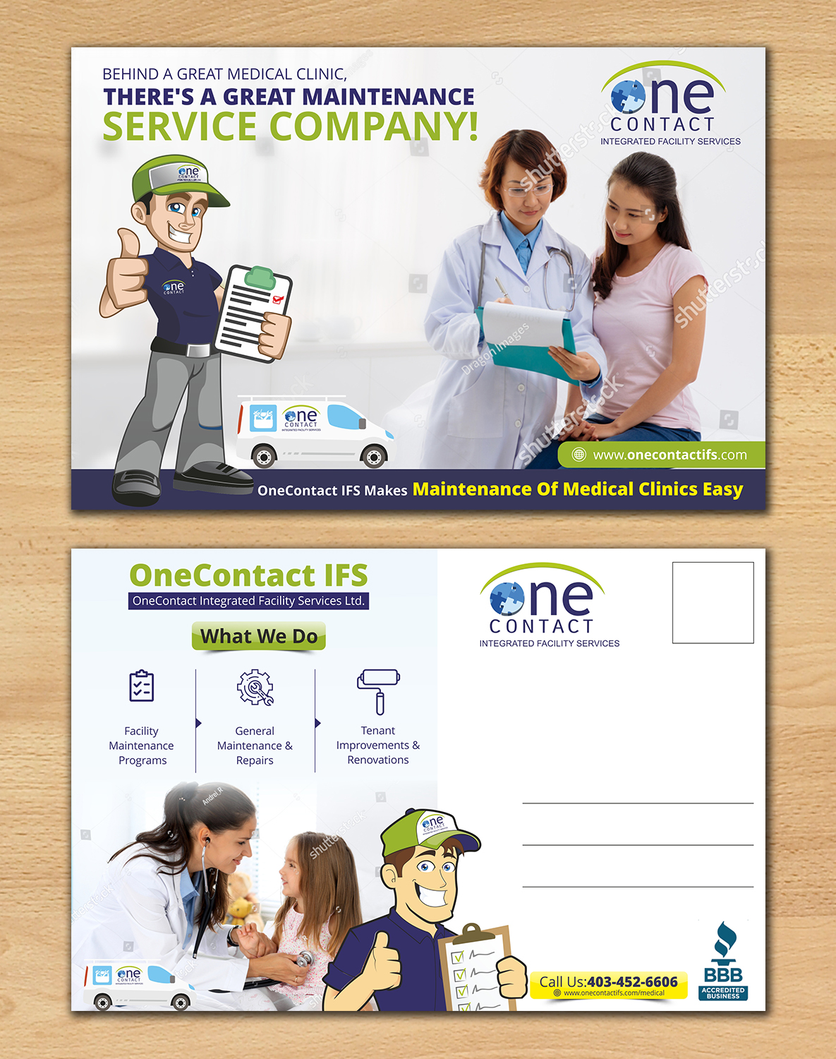 Diseño de Postal por ecorokerz para OneContact IFS | Diseño #16888124