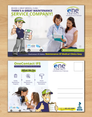 Postcard Design by ecorokerz for OneContact IFS | Design: #16888124