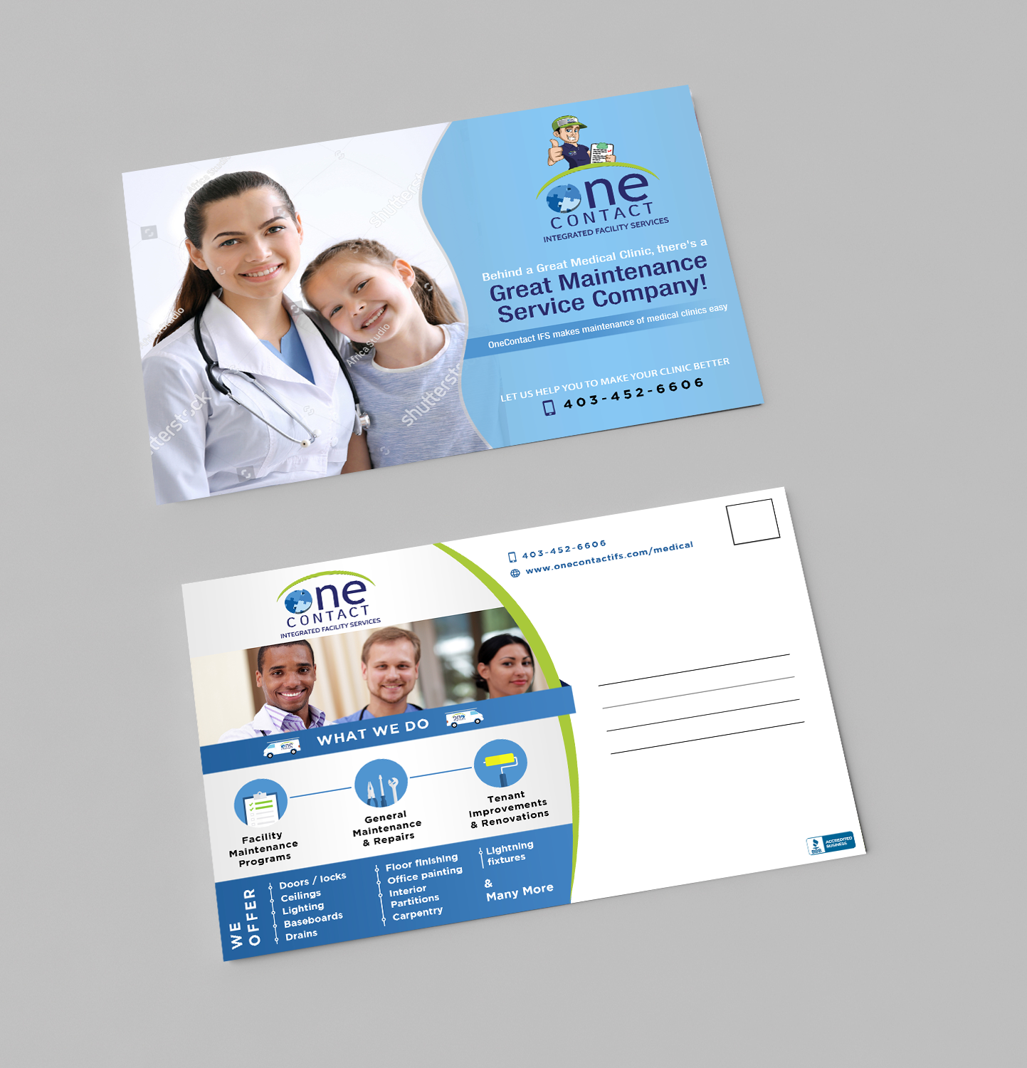 Diseño de Postal por Schöpfer para OneContact IFS | Diseño #16897140