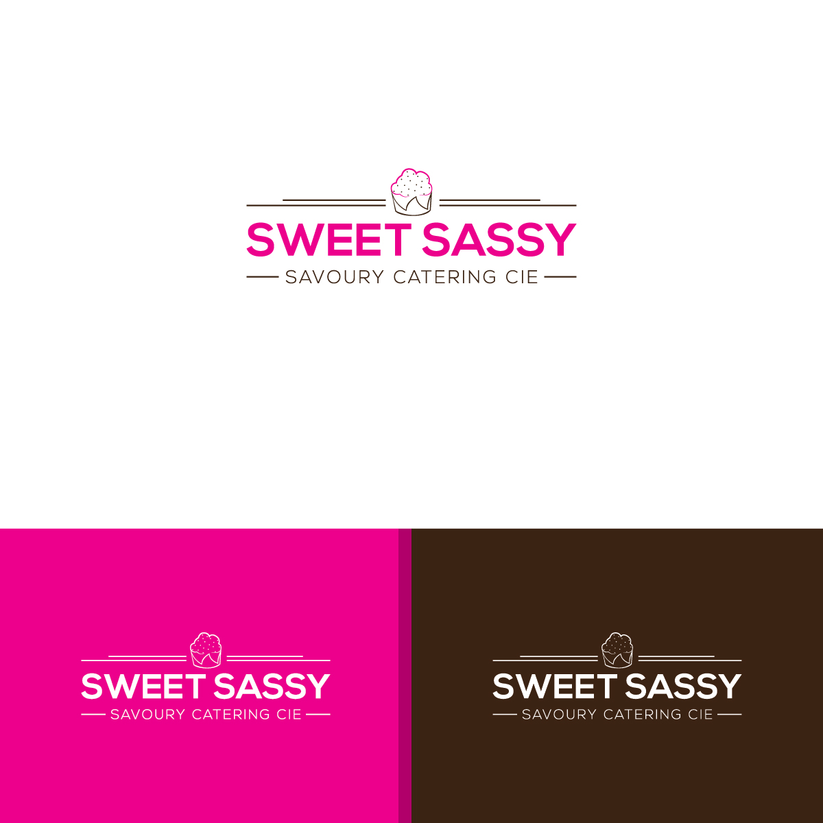 Logo Design by Deziners Zone for Sweet,Sassy & Savoury catering c9mpany | Design #16864011