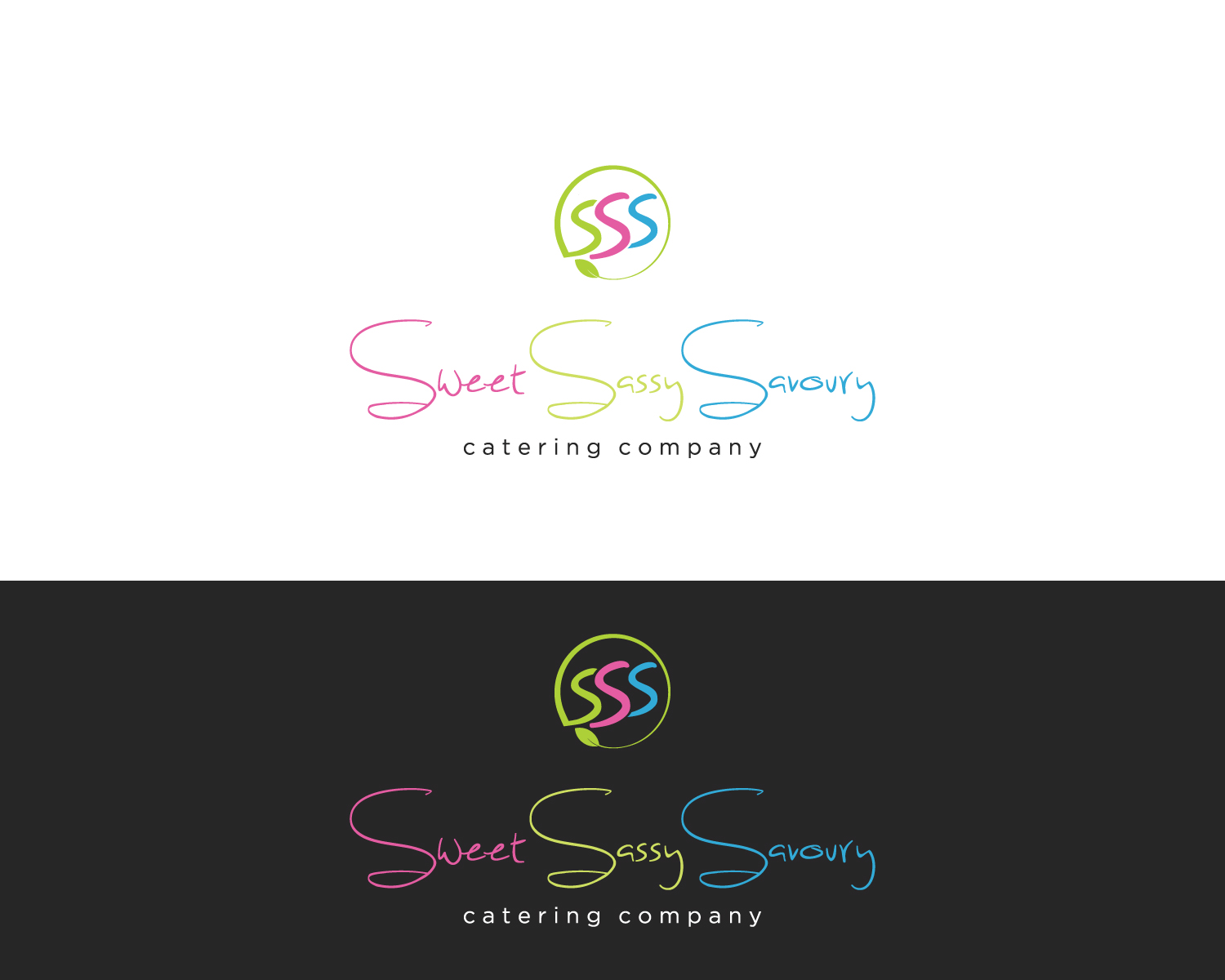 Logo Design by Atec for Sweet,Sassy & Savoury catering c9mpany | Design #16866774